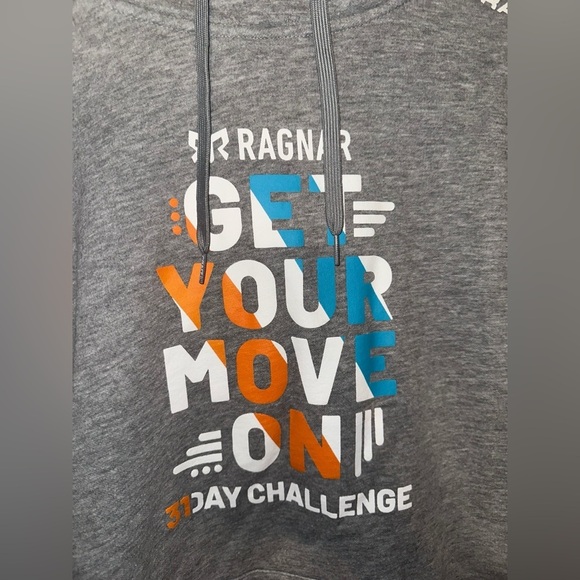 Craft Ragnar Get Your Move On Hoodie Men’s Large Gray - Picture 8 of 8